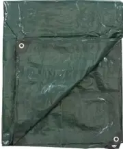 Stansport T-2030 Forest Green Medium-Duty Rip-Stop Tarp 20 Feet x 30 Feet