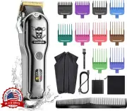 Máquinas Profesionales Para Cortar Cabello Maquina Cortadora De Pelo Set IPX7