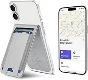 ExtreLife for Magsafe Wallet, Works with Apple Find My, 8-Card Holder, Adjustable Stand, Magnetic Wallet for iPhone 16/15/14 Pro Max/14 Pro/14/14 Plus/13/12 Series, RFID Blocking, Grey