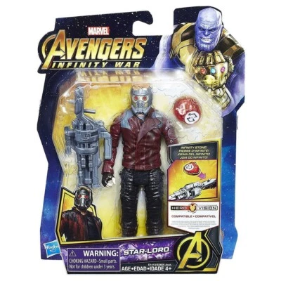 STAR-LORD ( 6" ) ( 2017 ) MARVEL AVENGERS INFINITY WAR ACTION FIGURE