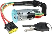 Car Ignition Lock Cylinder 7701469419 77014-69419 for Renault for Clio 1998-2005 for Megane for Scenic 1996-2003 Ignition Switch 2 Key Starter