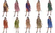 10 PC Wholesale Lot Indian Silk Robes Wraps Dress Women's Handmade Evening Gowns