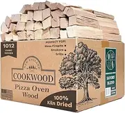 Savory Blend 5 Inch Universal Cooking Firewood - 14lbs. ~1000cuin Premium Kiln Dried Cooking Wood for Grills, Smokers and Ooni, Solo, Bertello Pizza Ovens (Savory Hardwood Blend)