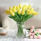 Decoration Room Bridal Bouquet Tulipanes Tulip Fake Flowers Artificial Plant