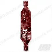 1/10 EXO Terra Buggy Axial Main Chassis Plate Protector Skully Red AX30798