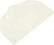 FRCOLOR Elegant Resin Side Comb for Women Decorative Hair Styling Accessory Durable Sophisticated Design Occasion for Home Use Fine Craftsmanship Ensures Gentle Styling