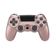 Wireless Bluetooth Game Controller For Playstation 4 Rose gold