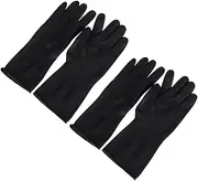 minkissy Gloves Large for Hair Dyeing Shampooing Durable Barber Gloves Hair Coloring Hand Protectors Salon Home Beauty Tools