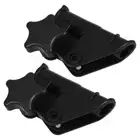 1 Pair Plastic Lounge Chair Seat Latch Hinge Fixed Catch Lock and Release