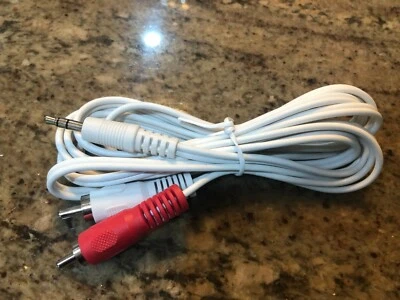 Sonos Aux Audio 3.5mm Stereo Male to 2 RCA Y Cable 6-Feet/1.8M OEM Genuine