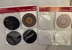 Craft Smart Mandala Painting Round Canvas Panels (8) 4" 4 white 4 black