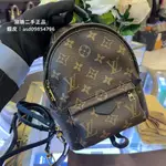 【全國購】 LV PALM SPRINGS 迷妳雙肩包 M44873 女款後背包 MINI小書包 路易威登迷妳雙肩包