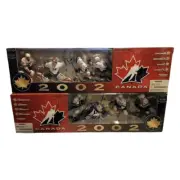 McFarlane Rare 2002 Team Canada Hockey Set 8 Figures - Two Box Set