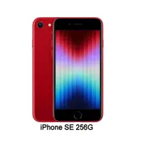 在飛比找PChome24h購物優惠-Apple iPhone SE (256G)-紅色(MMXP