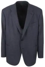 Brioni Men's Jacket Blazer Jackett made of Wool, Silk & Cashmere Size 2XL US 46