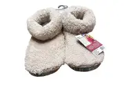 Feelgoodz Women’s Horizon Clouds Allover Soft Faux Sherpa Size 8-9
