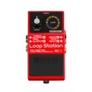 BOSS Loop Station Looper RC-1 Digital Guitar Effector Base 1 4 inch audio Japan