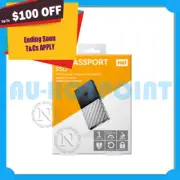 WD My Passport SSD 1TB Portable Storage Hard Drive Black USB 3.0 WDBK3E0010PSL