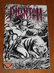 LAST PHANTOM #8 NM (9.4) DYNAMITE BLACK AND WHITE VARIANT 2011