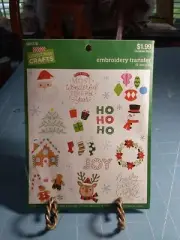 Christmas Embroidery Transfer From Hobby Lobby New