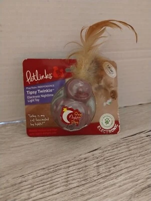 Petlinks Tipsy Twinkle Electronic Nighttime Light Toy