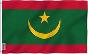 ANLEY Fly Breeze 3x5 Feet Mauritania flag - Vivid Color and Fade Proof - Canvas Header and Double Stitched - Mauritanian Flags Polyester with Brass Grommets 3 X 5 Ft