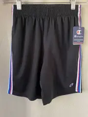 Champion Black Side Stripe Athletic Shorts