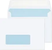 Blake Purely Everyday C6 114 x 162 mm 100 GSM Peel and Seal Window Wallet Envelopes (1884) White - Pack of 1000