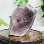373g Natural Amethyst Geode Mineral Specimen Crystal Quartz Energy Decoration