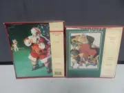 COCA COLA Coke Christmas Cards Vintage Santa
