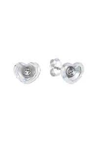 在飛比找ZALORA購物網優惠-HABIB 750/18K White Gold Earri