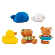 Hape Teddy & Friends Bath/Water Time Squirts Baby/Infant Interactive Toy 12M+