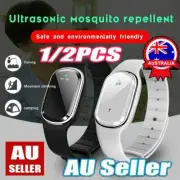Ultrasonic Anti-Mosquito Repellent Bracelet Bug Insect Repeller Wrist Watch NFV