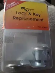 RV Designer B192, Lock and Replacement Key, One Set Per Pack, Hatch Hardware