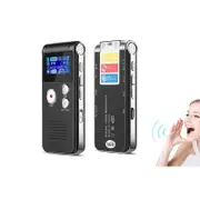 8GB Digital Voice Recorders Lectures Meetings Voice Activated Recorder With Playback