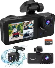 Dash Cam Front and Rear Inside, Dash Camera for Cars