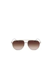geometric frame sunglasses 57 GOLD