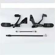 YEJIANGHUA Motorcycle Motorbike Forward Control Pegs Linkages compatible with Harley Sportster XL 883 1200 91-03 04-13 14-21 Motorcycle front control bolt connecting rod Natural(Style 13)