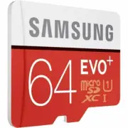Samsung 64GB Micro SD SDXC EVO Plus Class10 TF Memory Card Adapter