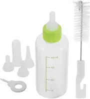 Abaodam 1Set Newborn Kitten Feeding Bottle Capacity with Design for Safe Feeding of Kittens and Puppies Durable Pet Nursing Supplies