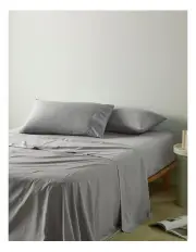 [Vue] Super Soft Microfibre Sheet Set Silver