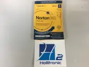 Norton 360 Deluxe - Antivirus Software for 5 Devices 1 Year Subscription