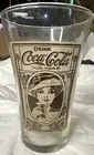 7 Coca Cola Collectible ARCHIVE Reproduction 1900 Brown/Clear 16oz Glass Tumbler