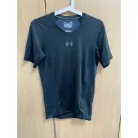 在飛比找蝦皮購物優惠-under armour 短袖緊身衣 黑色 二手 請看描述