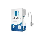 Oliveri Satellite Water Filtration System with Round Gooseneck Filter Tap Chrome