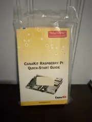 CanaKit Raspberry Pi Model B w/ Quick Start Guide, Power Supply Premium Case New