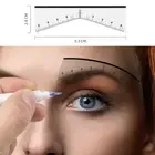 25Pcs/Bag Eyebrow Position Mark Tools Microblading Brow Shape Mapping Stencil BK