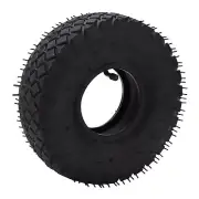 Scooter Tire Tube Set 4.10/3.50‑4 Thickened Outer Tire Inner Tube With Bent ZO