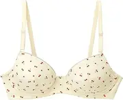 Wacoal KIDS JUINOR(ワコール キッズ ジュニア) Wacoal CFX344 Kids Junior Bra, Wireless, (Bra That Makes Your Bust Round Like an Adult), Soft Fit, Back Hook, Back Hook, STEP3 Girls