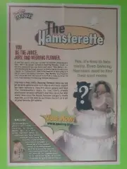 Gemmy April 2003 The Hamsterette News Flash and Hamster Listing paper. See pics!